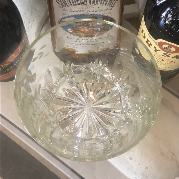 Vintage Princess House Heritage Glass Ice Bucket Crystal Champagne Bar - Picture 5 of 6